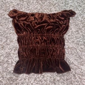 Velvet Vestique tube top